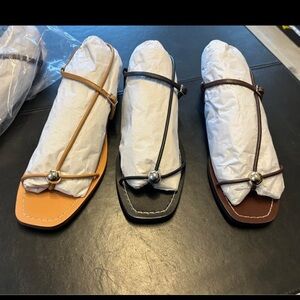 Loeffler Randall Women's Sandals - Tan, Black, Brown